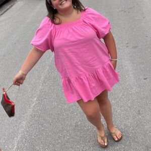 Entro Pink Dress Size L